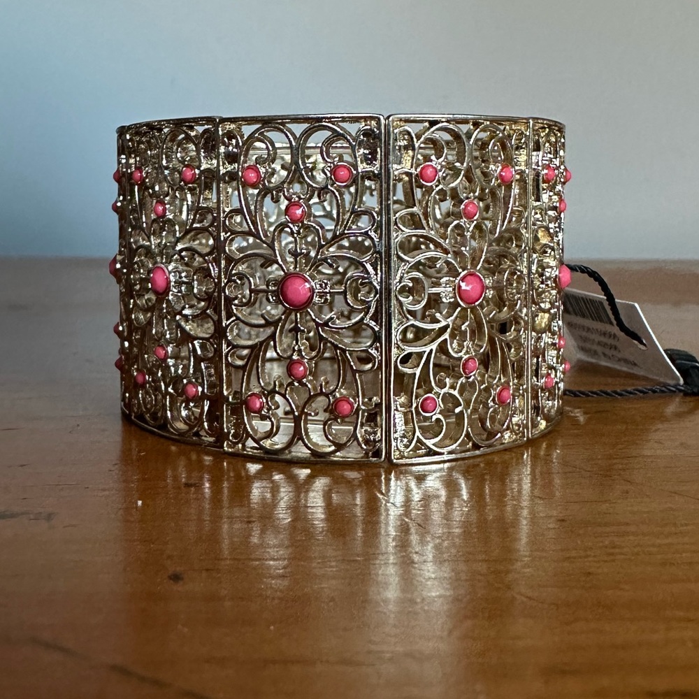 WHBM Gold Filigree Bracelet
